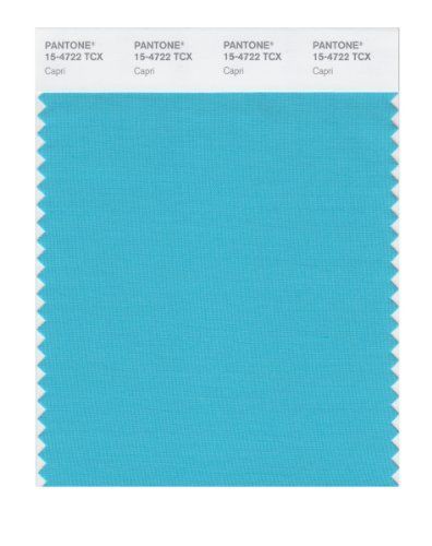 PANTONE SMART 15-4722X Color Swatch Card, Capri