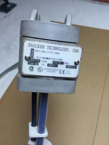 PROCESS TECHNOLOGY HX3-208-11-PT-I-X84 Immersion Heater  (#2)