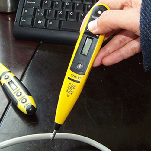 Electric Digital Test Pen AC/DC Voltage Measure Detector Tester 12V-250V HOT