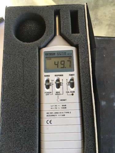 Extech 407736 Dual Range Sound Level Meter