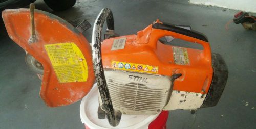 Stihl TS400 Concrete Saw / Demo Saw / Gas Powered For Parts Or Rebuild
