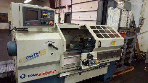 Bridgeport Romi EZ Path S 1998 With Turret Option Teach Lathe Toolroom Lathe