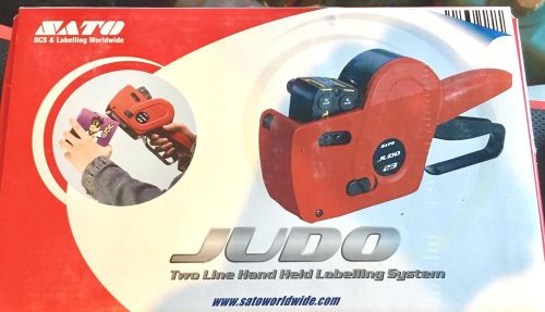 Sato Judo 23 Two Line Handheld Label Pricing System
