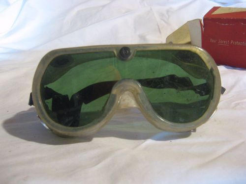New Vintage Goggles Steampunk green NIB