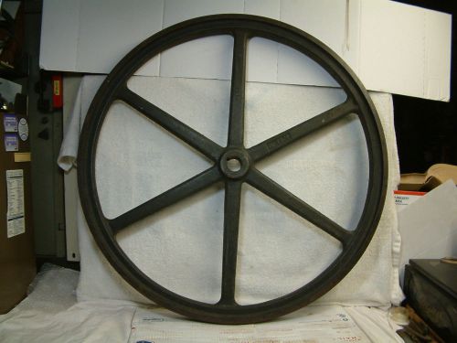 Chandler &amp; price new series 8 x 12 original equipment letterpress flywheel for sale