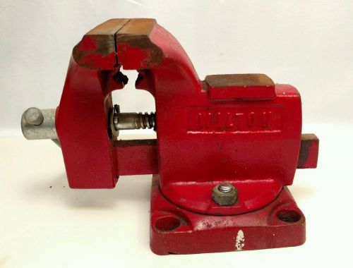 Wilton 3-1/2&#034; Jaws Swivel Base Bench Vise Made in USA