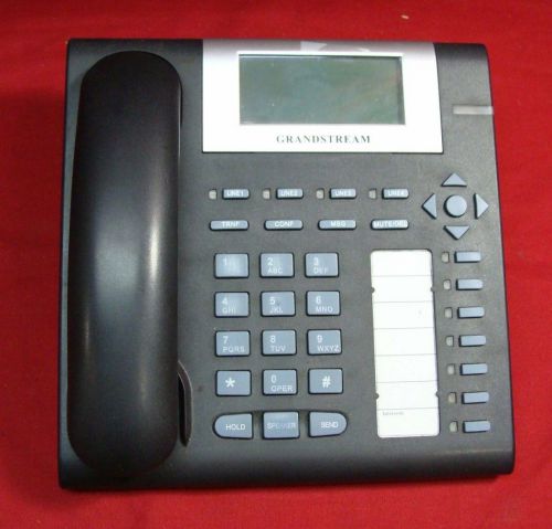 GRANDSTREAM GXP2000 4 LINE BUSINESS OFFICE PHONE CALLER ID VOIP POE NEEDS CORD