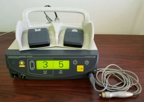 Ethicon Endo-Surgery Generator 300 Ultracision w/ handpiece Foot-Switches