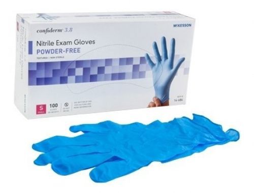 McKesson Confiderm® 3.8 Nitrile Exam Gloves - Item Number 14-686BX - Medium -