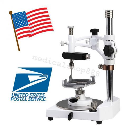 10% off!! Dental lab Parallel Surveyor With handpiece holder square base USA