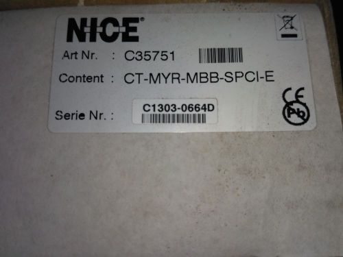NICE (CYBERTECH) C35751 CT-MYR-MBB-SPCI-E Myracle, Short Size PCI-E, Baseboard