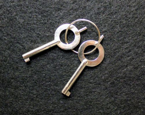 Two Standard Handcuff Keys