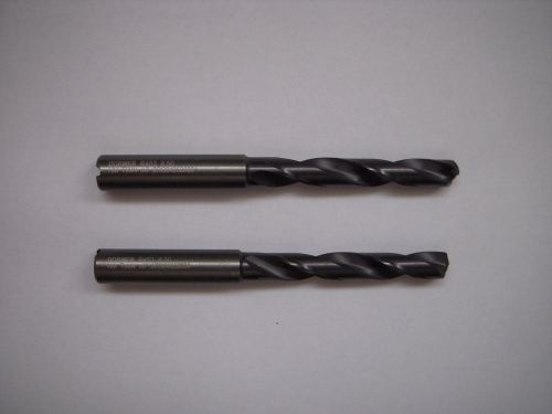 2 new dormer carbide drills 8.5mm dia oil coolant-thru tiain r453 for sale