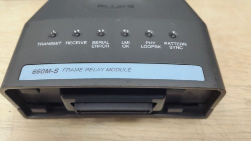 FLUKE Networks 660M-S frame relay module