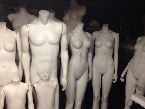 Headless Mannequin Collection Male, Female, Youth, Extras Retail Clothes Display