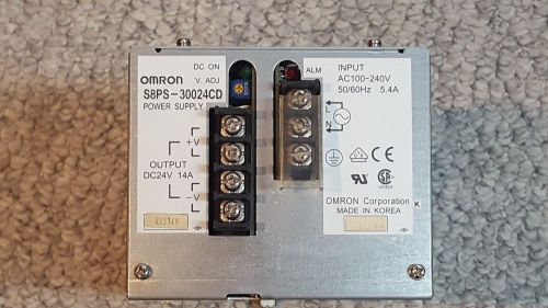 OMRON S8PS-30024CD Power Supply 24VDC 14 Amps