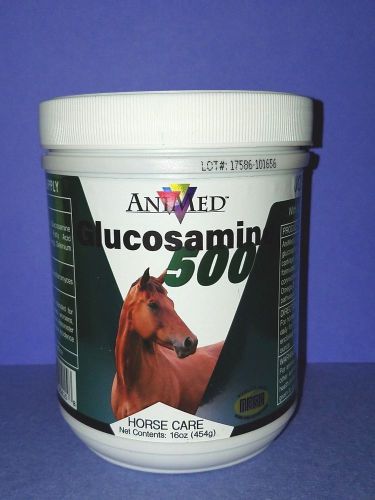 Animed glucosamine 5000 horse care 16 oz powder joint support for sale
