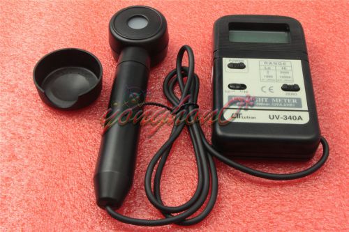 NEW Digital UV Lux Light Meter Tester LUTRON UVA UVB Measure UV-340A