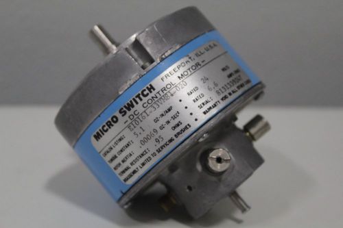 Micro Switch DC Control Motor E10161-33VM81-020 + Free Expedited Shipping!!!