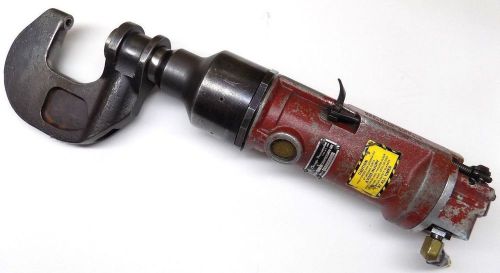 Chicago pneumatic hi force c swivel yoke rivet squeezer cp0341-cudel riveter for sale