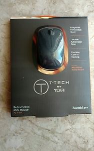T-Tech by Tumi Retractable Cord USB Optical Mini Mouse UPC: 030878000321
