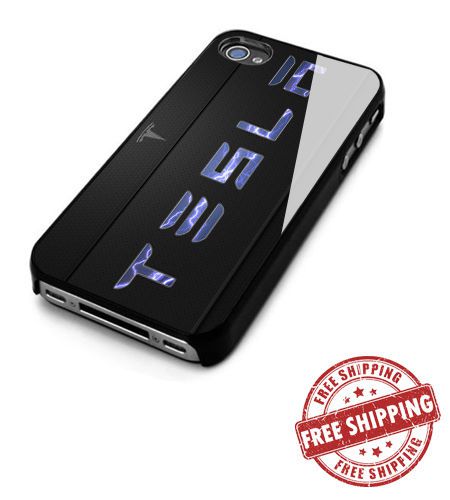 New tesla electric car racing logo iphone case 4 4s 5 5s 5c 6 6s 7 7s plus se for sale