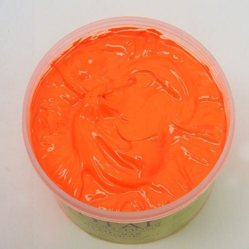 Plastisol day glow fluorescent ol series ink - orange-quart for sale