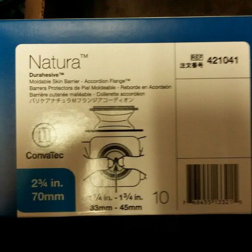 Natura Moldable Durahesive Skin Barrier Accordion Flange with Hydrocolloid Flexi