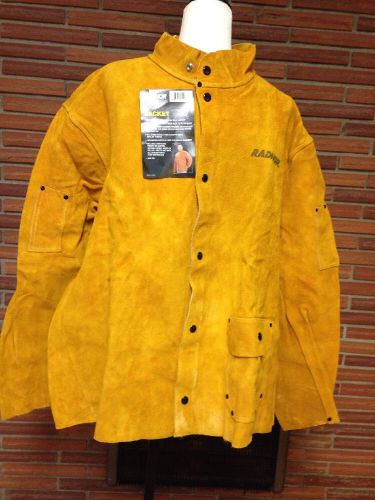 Radnor Large New with Tags Suede Welder Welding Jacket Size 3XL