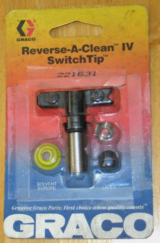 Graco 221631 Reverse-A-Clean IV (RAC IV) SwitchTip Airless Spray Tip