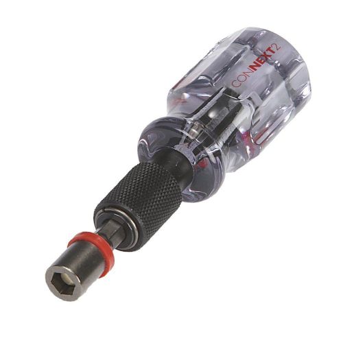 Malco HHD1T 1/4-Inch Connext Magnetic Stubby Hand Driver