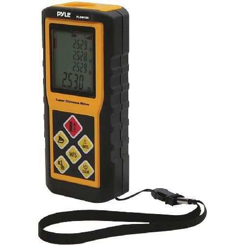Pyle PLDM180 Handheld Laser Distance Meter, 180&#039;