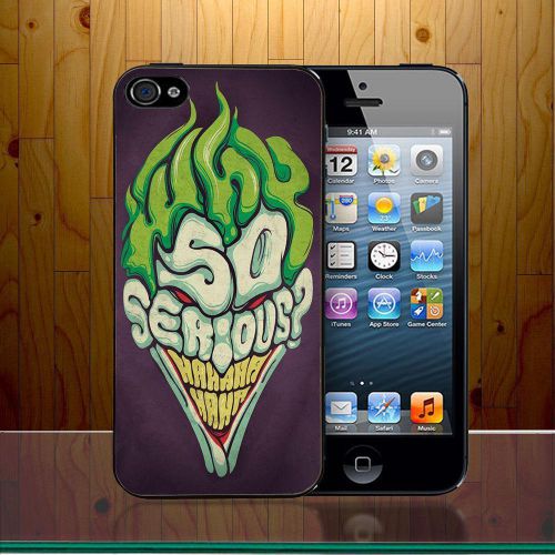 New Cartoon Joker Why So Serious Batman Enemy Head For Samsung iPhone Cover Case