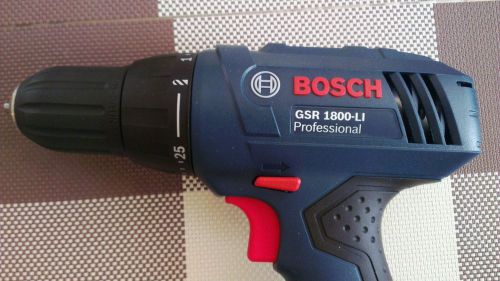 Bosch gsr1800-li 18v  drill driver bare unit, brand new for sale