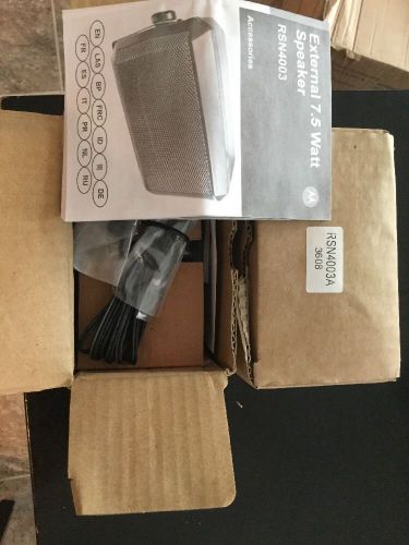 NEWMotorola RSN4003A External 7.5 W Speakers w/ Mounting Brackets Lot Of 9