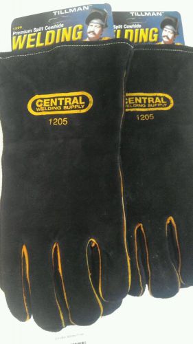LOT of 2 pair TILLMAN 1205 welding gloves nwt size large.