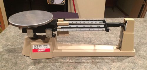 OHAUS Series 700-800 Series 2610g 5lb 2oz Triple Beam Balance Scale