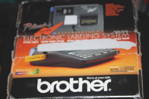 Brother PT-520 P-Touch EXTRA Electronic Labeling System In Box FREE SHIPPING