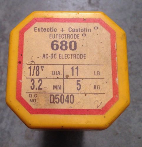 Eutectic Eutectrode 680 1/8&#034;   2lb open box