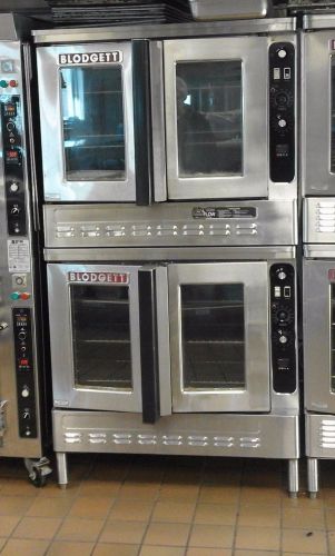 BLODGETT DFG100 DOUBLE COMMERCIAL CONVECTION OVEN BAKERY PIZZA working