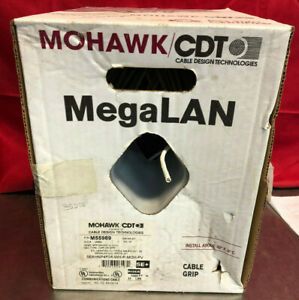 Mohawk CAT-5E MegaLAN Networking Cable Plenum - White - 352FT