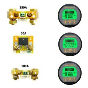 Voltmeter Battery Monitor Replacement DC 0-80V0-350A Capacity Tester Useful