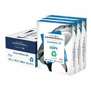 Hammermill Printer Paper, Great White (3 Ream | 1500 Sheets|Letter (8.5x11))