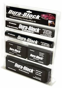 Dura-Block AF44A Black 6-Piece Sanding Block Set