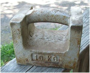 Cast Iron Grip Handle 10 Kg / 22 lb Calibration Weight
