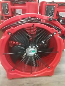KB510-B, Red Axial Fan. 3000 CFM, 1.8 AMP. Variable Speed Knob. Top of the line.