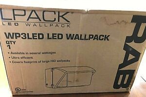 RAB LIGHTING WP3LED55 LED WALL-PACK 5000K 55 WATT 7,026 LUMENS