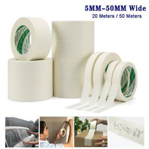 20m/50m Masking Tape Indoor Outdoor Diy Painter Decorating Spray Paint Easy Tear
