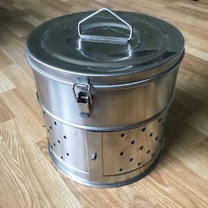 SIMPLEX SHEET METAL WORKS 12x12&#034; Boil Pot Lobster Crab Stockpot Stainless Steel