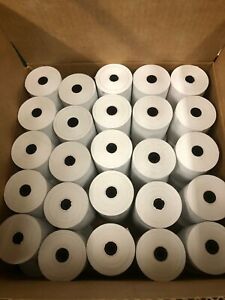 3 1/8&#034; (80mm) x 230&#039; BPA Free Thermal Receipt Paper Rolls - 50 rolls
